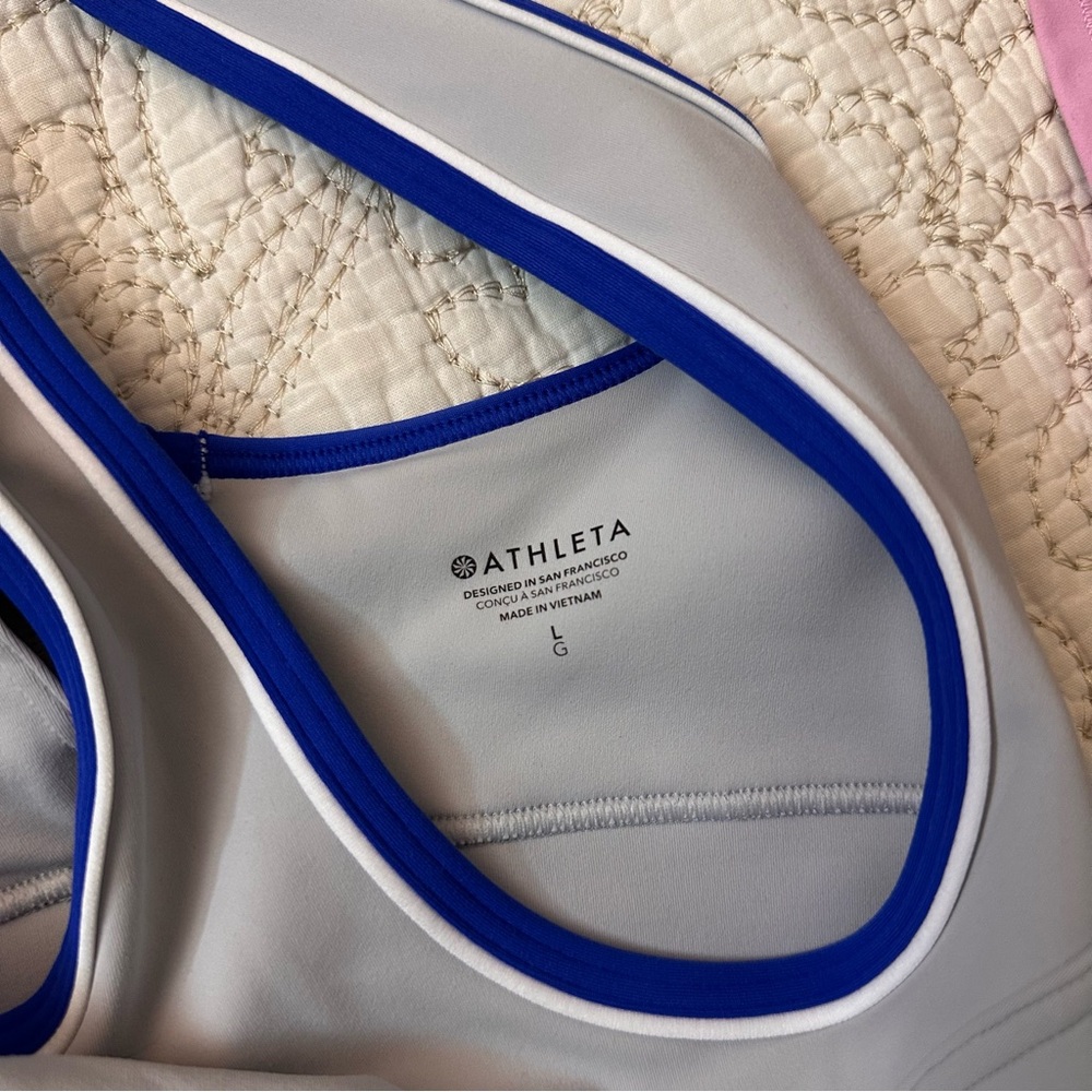 NWT Athleta Breathe Longline Sports Bra - Picture 6 of 6